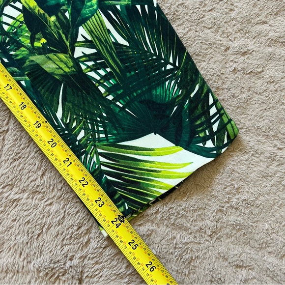 Soft Surroundings Palm Print Pants Women’s Size PL - Picture 7 of 7